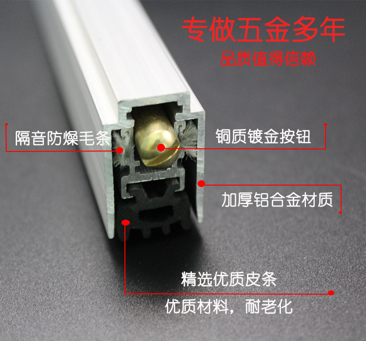 榴莲视频网站榴莲视频黄色网站RDA-31(U5）铝合金门底防尘器