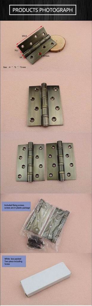 bearing hinge and silent hinge